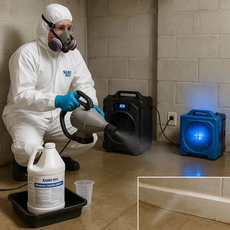 Sanitization and Odor Removal process in Pacific City, OR