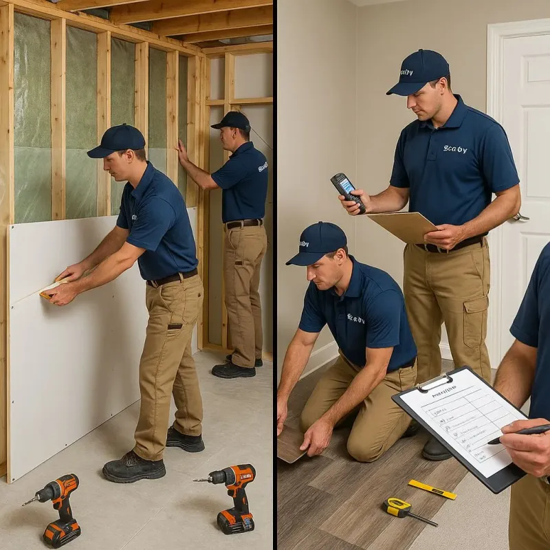 Repairs and Reconstruction process in Pacific City, OR